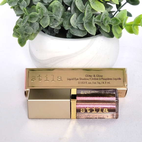 Stila Makeup Hpstila Glitter Glow Liquid Eyeshadow Rockin Roses